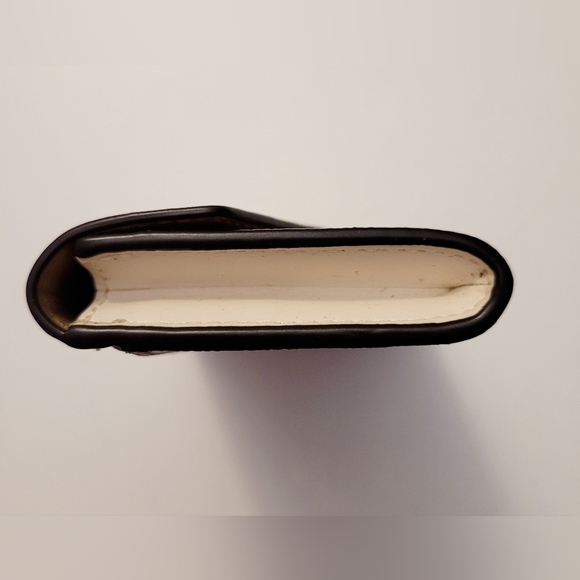 Coach Women's Mini Cream and Tan Wallet In Signature Leather Design - Picture 3 of 10